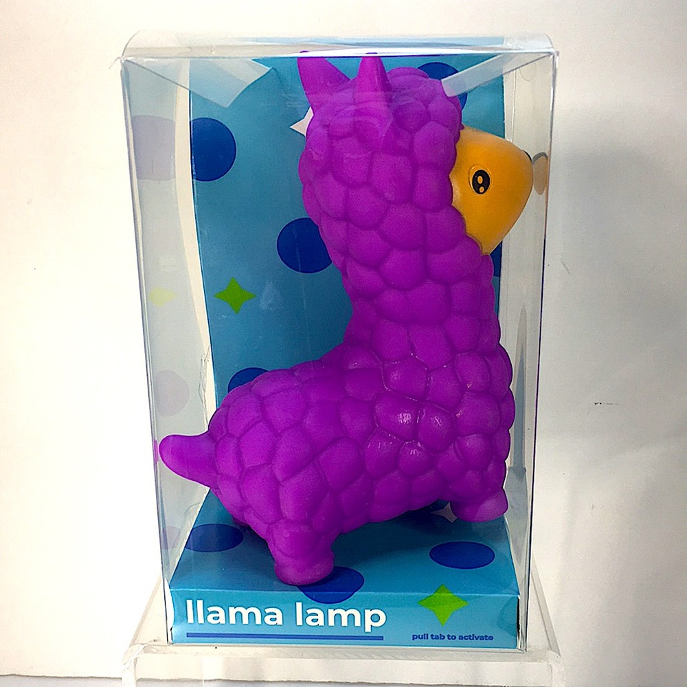 NEW LLAMA KIDS LAMP UNISEX PURPLE